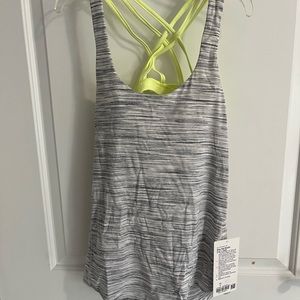 Slay the studio tank. Built in bra. Lululemon